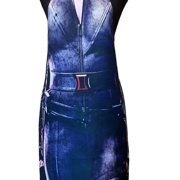 Black Widow Apron OSFM - Picture 4 of 7